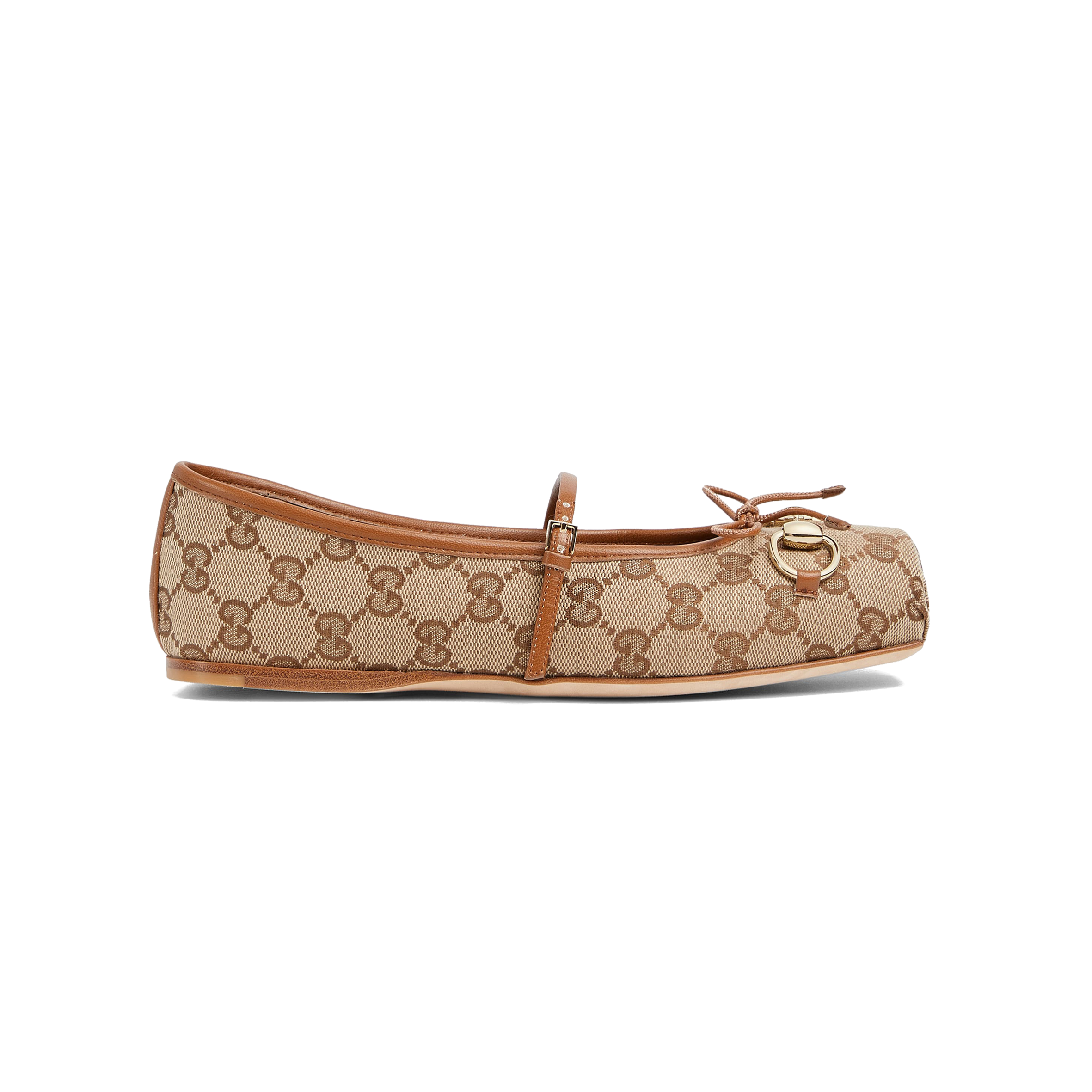 G*u*i women''s G*u*i horsebit ballet flat 814321